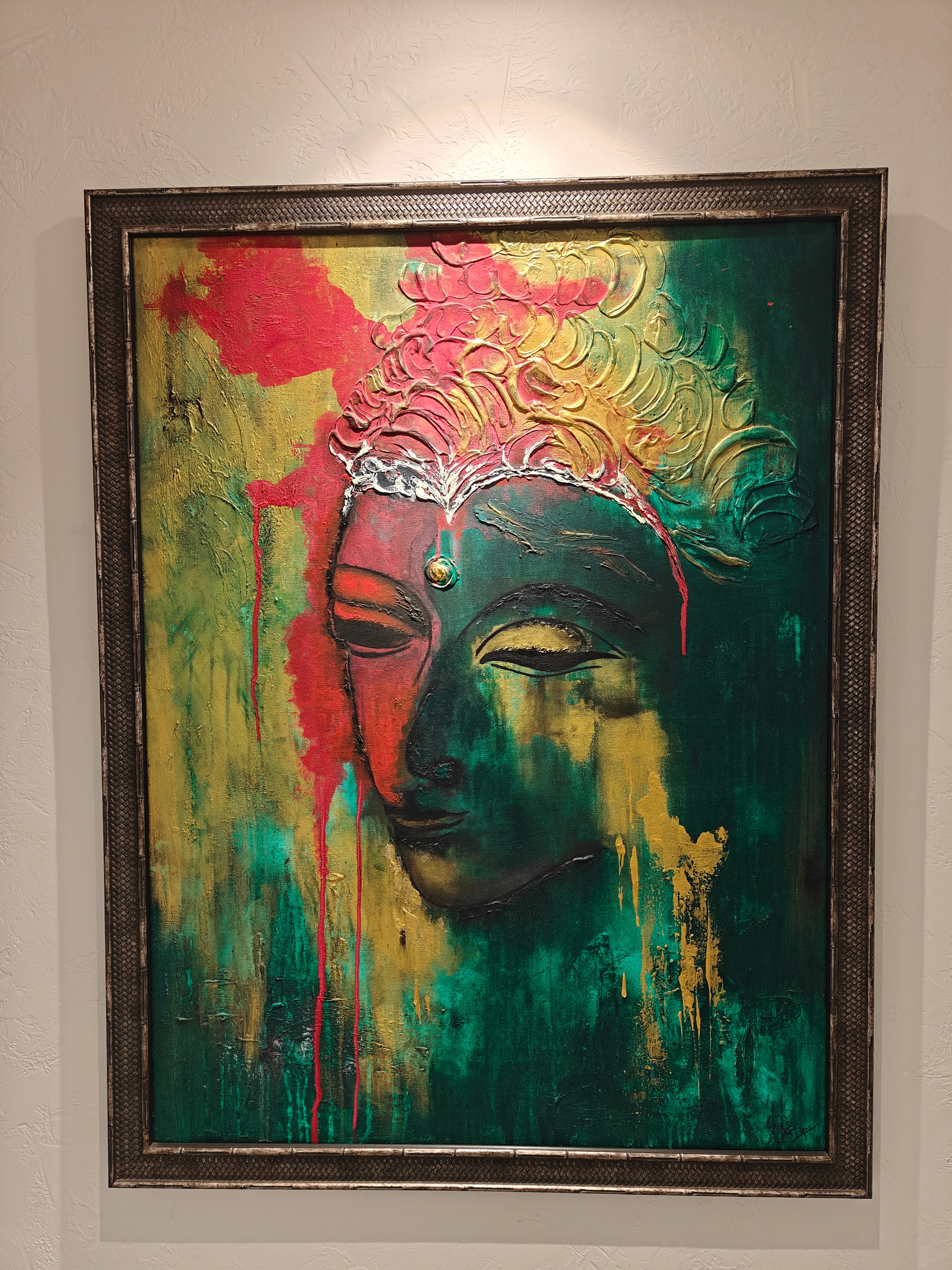 Buddha Serenity – Abstract Spiritual Face Painting