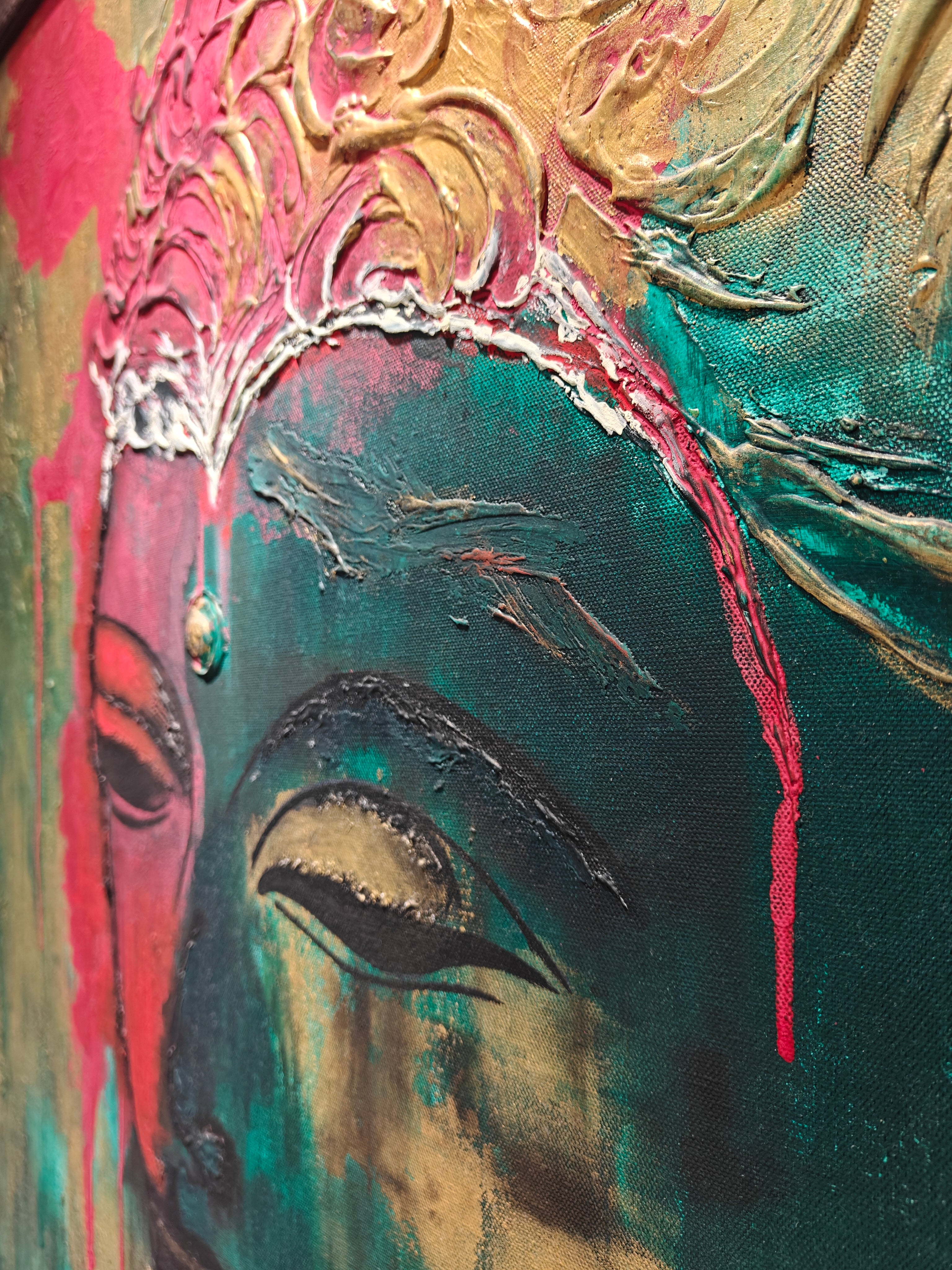 Buddha Serenity – Abstract Spiritual Face Painting